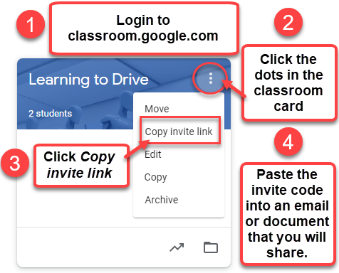 Student Joins Google Classroom via Google Classroom 