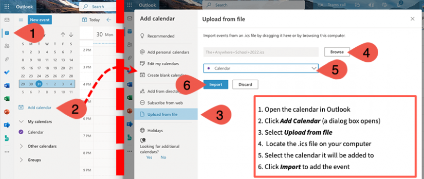 Add ics Files To Outlook Add ics Files To Outlook