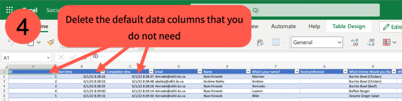 map microsoft form responses to excel        <h3 class=